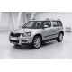 Боковые пороги RedLine V1 (2 шт., алюминий) для Skoda Yeti 2009-2017 гг