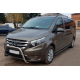 Боковые трубы Black (2 шт., Нержавейка) d60, Длинная база для Mercedes Vito/V-class W447 2014- гг