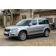 Боковые Подножки RedLine Black (2 шт., Алюминий) для Skoda Yeti 2009-2017 гг