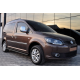 Боковые Трубы BB001 Черные (2 шт., Нержавейка) d60, Maxi База для Volkswagen Caddy 2015-2020 гг