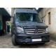 Передняя нижняя защита Shark Black (нержавейка) 2013-2026 для Mercedes Sprinter W906