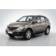 Боковые Подножки Allmond Black (2 шт., Алюминий) для SsangYong Action 2005-2018 гг
