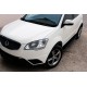 Боковые Подножки Allmond Black (2 шт., Алюминий) для SsangYong Korando 2010-2019 гг