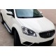 Боковые Подножки Line (2 шт., Алюминий) для SsangYong Korando 2010-2019 гг