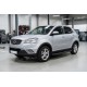 Боковые пороги Bosphorus Black (2 шт., алюминий) для SsangYong Korando 2010-2019 гг