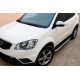 Боковые Подножки Fullmond (2 шт., Алюминий) для SsangYong Korando 2010-2019 гг
