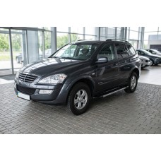 Бокові пороги RedLine V1 (2 шт., Алюміній) для SsangYong Kyron 2005-2014 рр