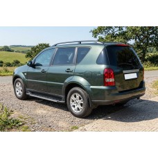 Боковые Подножки Duru (2 шт., Алюминий) 2012-2017 для SsangYong Rexton I