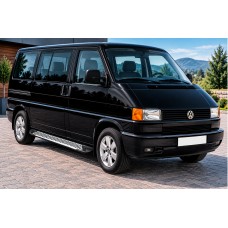 Боковые Подножки Line (2 шт., Алюминий) Длинная База для Volkswagen T4 Caravelle/Multivan 1990–2003 гг