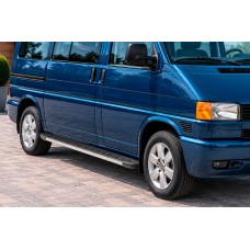 Боковые Подножки Duru (2 шт., Алюминий) Длинная База для Volkswagen T4 Caravelle/Multivan 1990–2003 гг