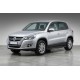 Боковые Подножки RedLine Black (2 шт., Алюминий) для Volkswagen Tiguan 2007-2016 гг