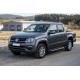 Боковые пороги RedLine V1 (2 шт., алюминий) для Volkswagen Amarok 2010-2022 гг