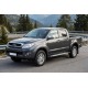 Боковые Подножки Line (2 шт., Алюминий) для Toyota Hilux 2006-2015 гг