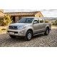 Боковые Подножки Maydos V1 (2 шт., Алюминий и Нержавейка) для Toyota Hilux 2006-2015 гг
