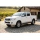 Боковые пороги Bosphorus Black (2 шт., алюминий) для Toyota Hilux 2006-2015 гг