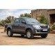 Боковые Подножки Allmond Black (2 шт., Алюминий) для Toyota Hilux 2006-2015 гг