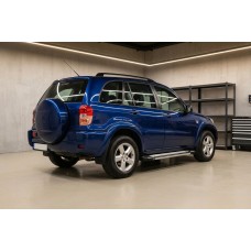 Боковые Подножки Rainbow (2 шт., Алюминий) для Toyota Rav 4 2001-2005 гг