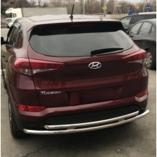 Задняя дуга AK002-2 (нержавейка) для Hyundai Tucson TL 2016-2021 гг