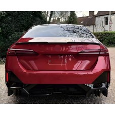 Дифузор заднього бампера Gloss black (для М-Sport) для BMW 5/i5 серія G60/G60E/G61 2023- рр