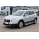 Боковые Подножки Line (2 шт., Алюминий) для Suzuki SX4 S-Cross 2013-2016 гг