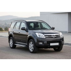 Боковые Подножки Line (2 шт., Алюминий) для GreatWall Haval/Hover H3 2005-2013 гг