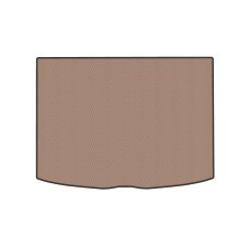 Гумовий килимок в багажник (Бежевий) для Mercedes EQA 2021- рр