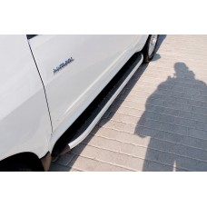 Боковые Подножки Fullmond (2 шт., Алюминий) для GreatWall Haval/Hover H3 2005-2013 гг