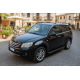 Бокові пороги Allmond Black (2 шт., алюміній) для Chery Tiggo 3 2005- рр
