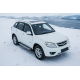 Боковые Подножки Line (2 шт., Алюминий) для Chery Tiggo 3 2005- гг