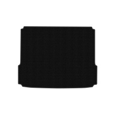 Гумовий килимок в багажник (Чорний) для Mercedes EQB 2021- рр