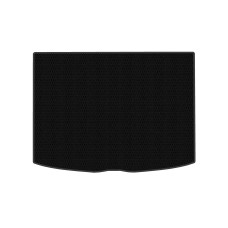 Гумовий килимок в багажник (Чорний) для Mercedes EQA 2021- рр