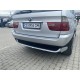 Накладка на задній бампер (під фарбування) для BMW X5 E-53 1999-2006 рр