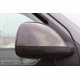 Накладки на зеркала (2 шт, натуральный карбон) для Volkswagen Amarok 2010-2022 гг