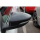 Накладки на дзеркала (2 шт, натуральний карбон, для EU) для Volkswagen Passat B7 2012-2015рр
