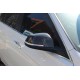 Накладки на дзеркала (2 шт, натуральний карбон) для BMW 1 серія F20/21 2011-2019 рр