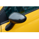 Накладки на Зеркала 2007-2015 (2 шт., Натуральный Карбон) для Fiat 500/500L