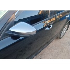 Накладки на дзеркала (2 шт, нерж) для Skoda Octavia III A7 2013-2019рр