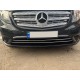 Накладки на решітку бампера (2 шт, нерж) Vito вантажний (хром) для Mercedes Vito/V-class W447 2014- рр