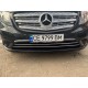 Накладки на решітку бампера (2 шт, нерж) Vito вантажний (чорний хром) для Mercedes Vito / V-class W447 2014- рр