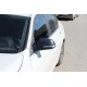 Накладки на зеркала (2 шт, натуральный карбон) для BMW 3 серия F-30/31/34 2012-2019 гг