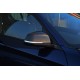 Накладки на дзеркала (2 шт, натуральний карбон) для BMW 4 серія F-32 2012-2020 рр