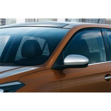 Накладки на дзеркала V1 (2 шт, нерж) для Hyundai I-20 2014-2020 рр