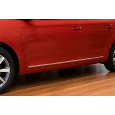 Молдинг дверний (4 шт, нерж) для Hyundai I-20 2014-2020 рр
