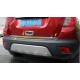 Кромка багажника (нерж.) OmsaLine - Итальянская нержавейка для Opel Mokka 2012-2021 гг