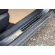 Накладки на пороги OmsaLine (4 шт, нерж) для Nissan X-trail T32 / Rogue 2014-2021 рр