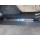 Накладки на пороги OmsaLine (4 шт, нерж) для Nissan X-trail T32 / Rogue 2014-2021 рр