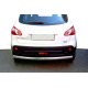 Задняя дуга прямая (нержавейка) для Nissan Qashqai 2007-2010 гг