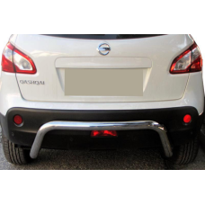 Задня дуга скоба AK007 (нерж.) для Nissan Qashqai 2007-2010 рр