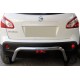 Задняя дуга AK007 (нержавейка) для Nissan Qashqai 2007-2010 гг