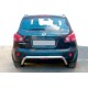 Задняя дуга AK007 (нержавейка) для Nissan Qashqai 2007-2010 гг